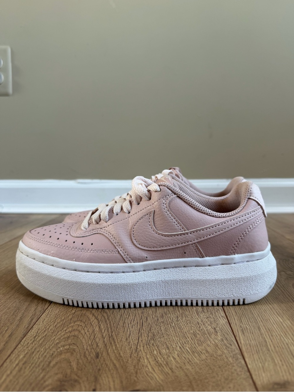Nike Court Vision Alta ‘Pink Oxford’ Shoes Sneakers Women’s Size 7 DM0113-600